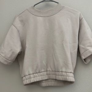 Abercrombie & Fitch Cropped Sweater Shirt